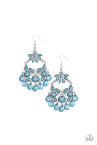 Garden Dream - Blue-Just Because Jewels, Paparazzi Accessories-Just Because Jewels