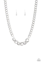 Load image into Gallery viewer, Infinite Impact - White-Just Because Jewels, Paparazzi Accessories-Just Because Jewels