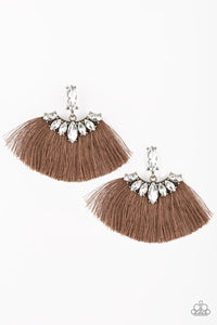 Formal Flair-Just Because Jewels, Paparazzi Accessories-Brown-Just Because Jewels