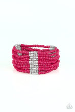 Load image into Gallery viewer, Outback Odyssey - Pink-Jewelry-Just Because Jewels, Paparazzi Accessories-Just Because Jewels