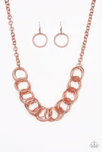 Load image into Gallery viewer, Heavy Metal Hero – Copper-Just Because Jewels, Paparazzi Accessories-Just Because Jewels