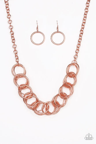 Heavy Metal Hero – Copper-Just Because Jewels, Paparazzi Accessories-Just Because Jewels