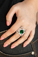 Load image into Gallery viewer, Triple Crown Twinkle - Green-Just Because Jewels, Paparazzi Accessories-Just Because Jewels