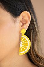 Load image into Gallery viewer, When Life Gives You Lemons - Yellow-Just Because Jewels, Paparazzi Accessories-Just Because Jewels