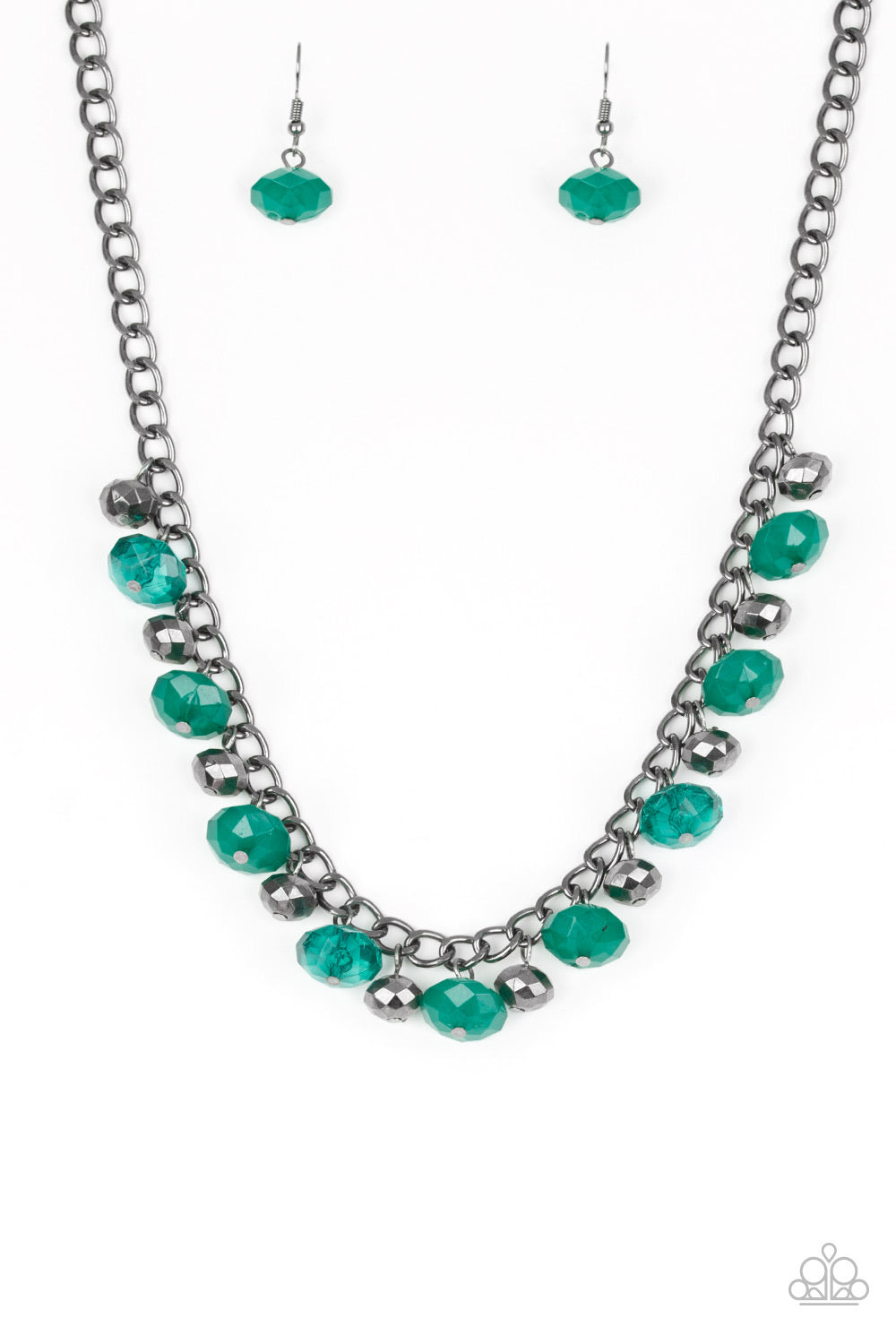 Runway Rebel - Green-Just Because Jewels, Paparazzi Accessories-Just Because Jewels