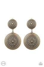 Load image into Gallery viewer, Magnificent Medallions-Just Because Jewels, Paparazzi Accessories-Brass-Just Because Jewels