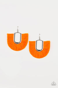 Tassel Tropicana-Just Because Jewels, Paparazzi Accessories-Orange-Just Because Jewels