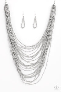 Dauntless Dazzle-Jewelry-Just Because Jewels, Paparazzi Accessories-Silver-Just Because Jewels