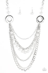 BELLES and Whistles - White-Jewelry-Just Because Jewels, Paparazzi Accessories-Just Because Jewels