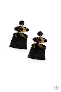 No One Likes a Cheetah-Just Because Jewels, Paparazzi Accessories-Black-Just Because Jewels