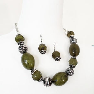 Ice Melt - Green-Just Because Jewels, Paparazzi Accessories-Just Because Jewels