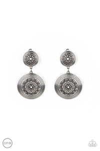 Magnificent Medallions-Just Because Jewels, Paparazzi Accessories-Silver-Just Because Jewels