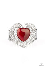 Load image into Gallery viewer, What The Heart Wants - Red-Jewelry-Paparazzi Accessories, Just Because Jewels-Just Because Jewels