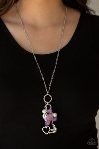 I Will Fly - Purple-Just Because Jewels, Paparazzi Accessories-Just Because Jewels