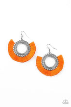 Load image into Gallery viewer, Fringe Fanatic -Orange-Just Because Jewels, Paparazzi Accessories-Just Because Jewels