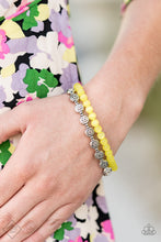 Load image into Gallery viewer, Dewy Dandelions - Yellow-Jewelry-Just Because Jewels, Paparazzi Accessories-Just Because Jewels