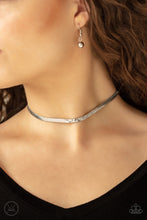 Load image into Gallery viewer, Serpentine Sheen - Silver-Just Because Jewels, Paparazzi Accessories-Just Because Jewels