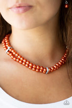 Load image into Gallery viewer, Put On Your Party Dress - Orange-Just Because Jewels, Paparazzi Accessories-Just Because Jewels