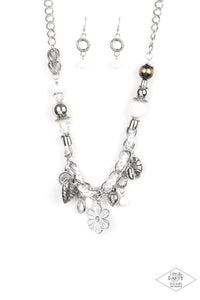 Charmed, I Am Sure - Black-Jewelry-Just Because Jewels, Paparazzi Accessories-Just Because Jewels