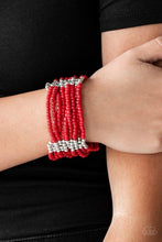 Load image into Gallery viewer, Outback Odyssey - Red-Just Because Jewels, Paparazzi Accessories-Just Because Jewels