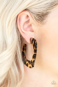 Cheetah Incognita - Brown-Jewelry-Just Because Jewels, Paparazzi Accessories-Just Because Jewels