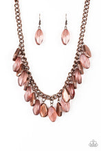 Load image into Gallery viewer, Fringe Fabulous - Copper-Just Because Jewels, Paparazzi Accessories-Just Because Jewels