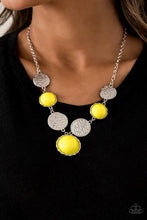 Load image into Gallery viewer, Bohemian Bombshell - Yellow-Jewelry-Just Because Jewels, Paparazzi Accessories-Just Because Jewels