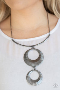 Egyptian Eclipse – Silver-Jewelry-Just Because Jewels, Paparazzi Accessories-Just Because Jewels