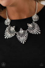 Load image into Gallery viewer, Miss YOU-niverse - Silver-Just Because Jewels, Paparazzi Accessories-Just Because Jewels